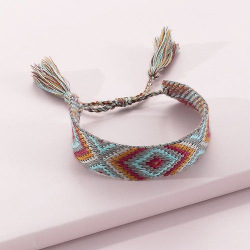 Bracelet à franges à motif géométrique - SHEIN - Modalova