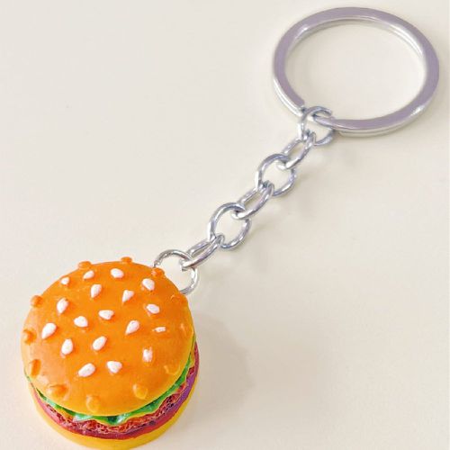 Porte-clés hamburger breloque - SHEIN - Modalova
