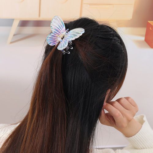 Griffe à cheveux holographique design papillon - SHEIN - Modalova