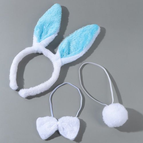 Pièces Costume duveteux oreille de lapin & à pompons - SHEIN - Modalova