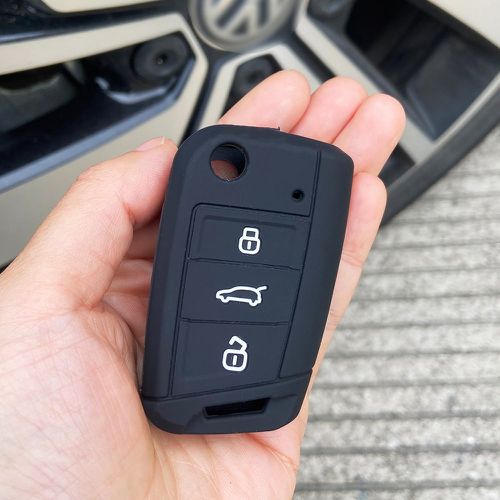 Coque clé de voiture compatible avec Volkswagen - SHEIN - Modalova