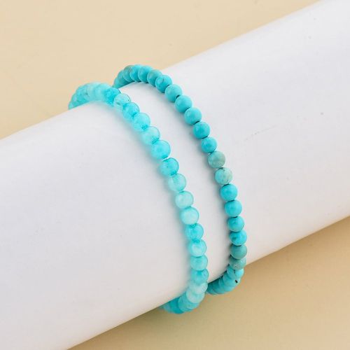 Pièces Bracelet perlé à détail turquoise - SHEIN - Modalova