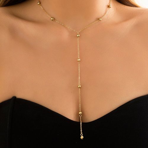 Collier avec pendentif à perles - SHEIN - Modalova