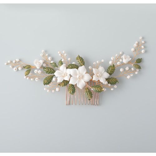 Peigne à cheveux à fleur de mariée - SHEIN - Modalova