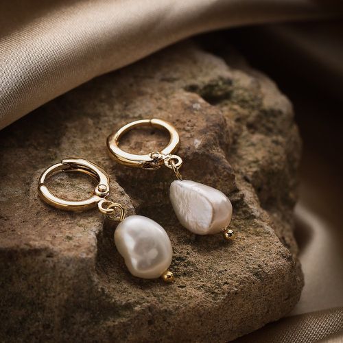 Pendants d'oreilles avec perles naturelles - SHEIN - Modalova