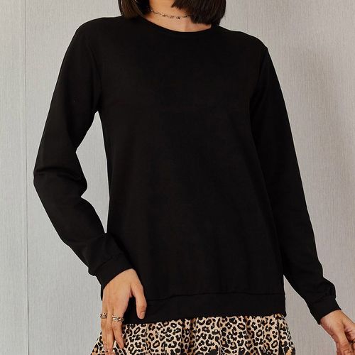 Robe sweat-shirt à léopard - SHEIN - Modalova