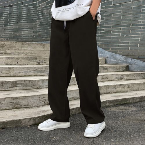 Homme Pantalon à poche à cordon - SHEIN - Modalova