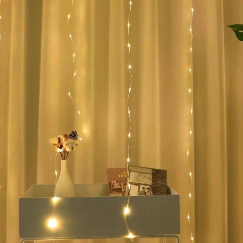 BASIC LIVING Guirlande rideau 120 Led 2 x 2M - SHEIN - Modalova