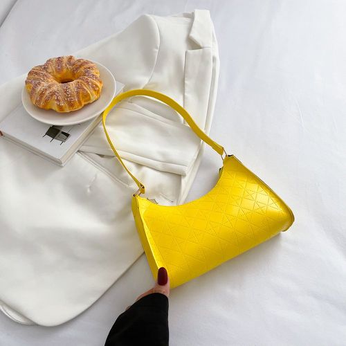 Sac baguette jaune fluo minimaliste - SHEIN - Modalova