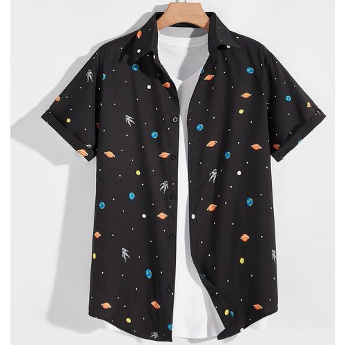 Chemise avec motif galaxie (sans t-shirt) - SHEIN - Modalova