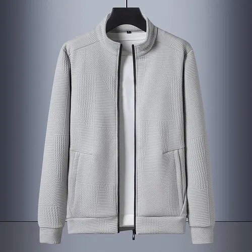 Manteau unicolore zippé (sans t-shirt) - SHEIN - Modalova