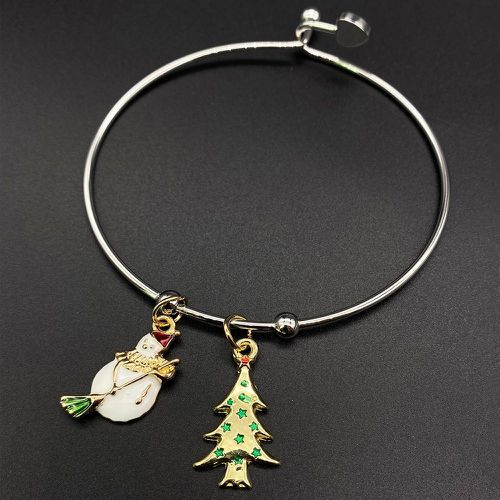 Bracelet Noël bon de neige breloque - SHEIN - Modalova