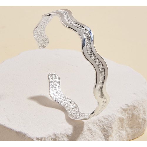 Bracelet texturé design vague - SHEIN - Modalova