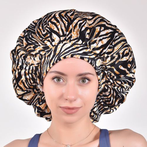 Bonnet de cheveux à rayures zébrées - SHEIN - Modalova