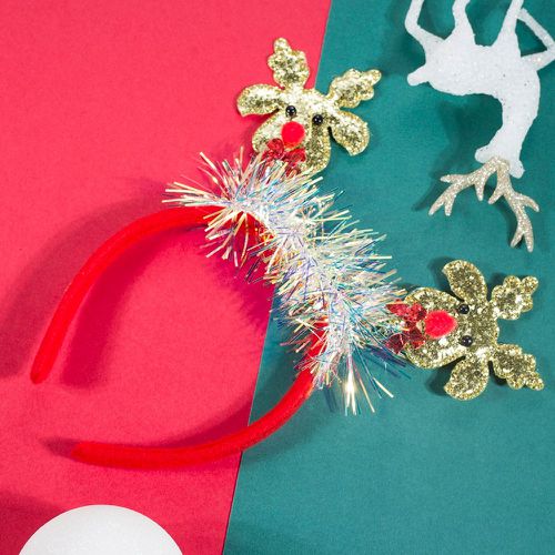 Bandeau Noël à paillettes wapiti clinquant - SHEIN - Modalova