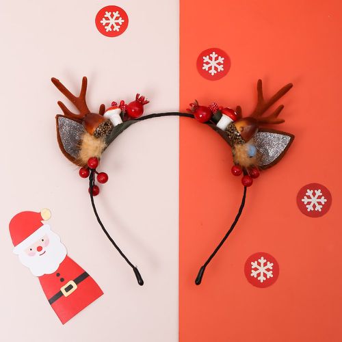 Bandeau Noël ramure & à détail champignon - SHEIN - Modalova