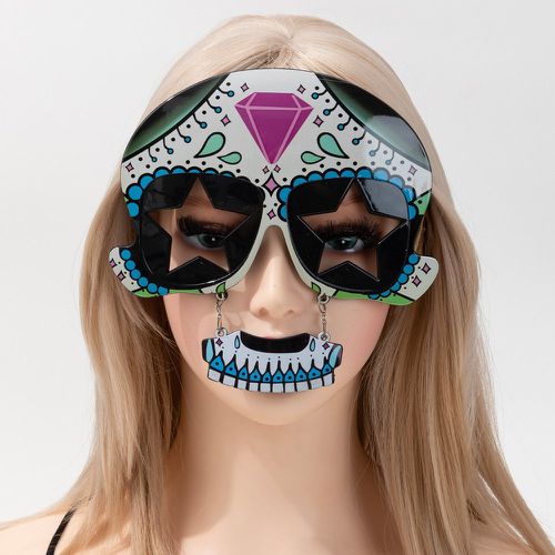Design tête de mort Costume Masque de sommeil - SHEIN - Modalova