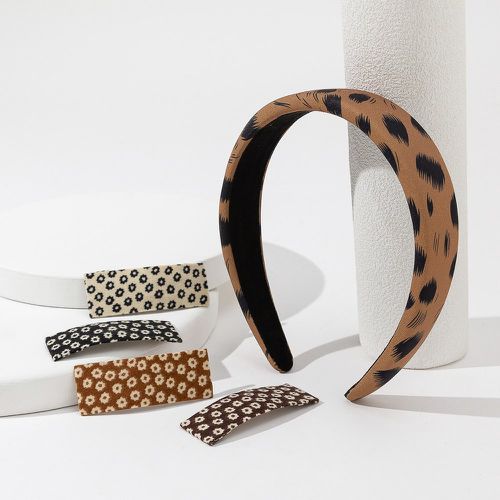 Pièces Set d'accessoires pour cheveux léopard - SHEIN - Modalova