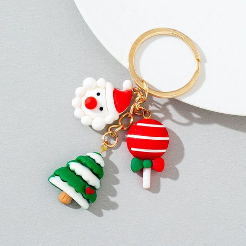 Porte-clés arbre de Noël & à pendentif sucette - SHEIN - Modalova