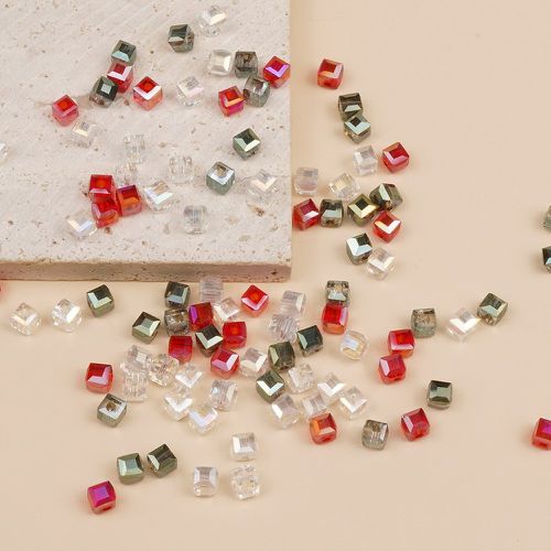 Pièces 4mm cube en forme de DIY perle - SHEIN - Modalova