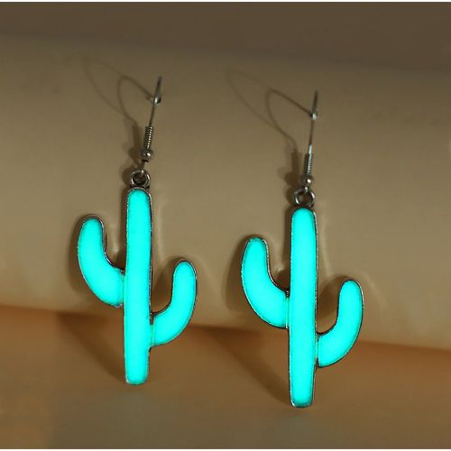Pendants d'oreilles aurore permanente cactus - SHEIN - Modalova