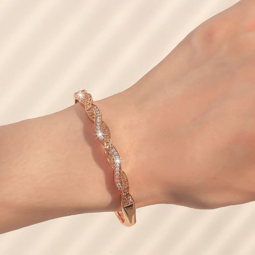 Bracelet torsadé zircone cubique - SHEIN - Modalova