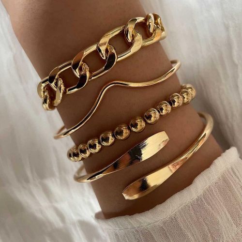 Pièces Bracelet perlé minimaliste - SHEIN - Modalova