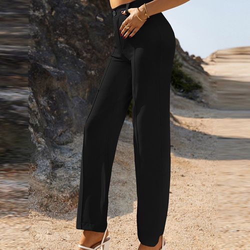 Pantalon droit taille haute couture - SHEIN - Modalova