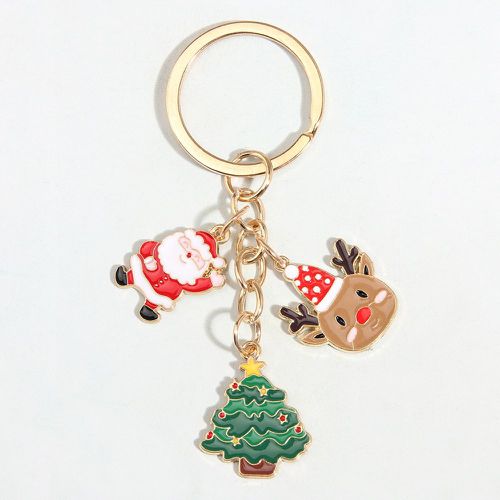 Porte-clés père Noël & à breloque arbre - SHEIN - Modalova