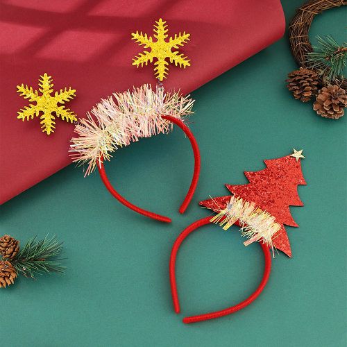 Pièces Bandeau arbre de Noël & clinquant - SHEIN - Modalova