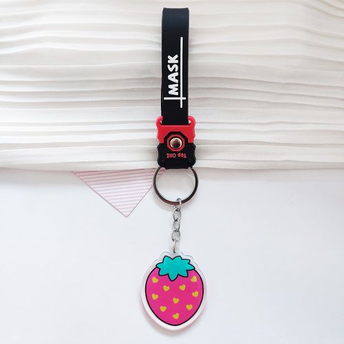 Porte-clés fraise breloque - SHEIN - Modalova