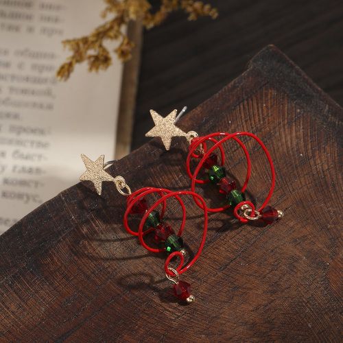 Pendants d'oreilles arbre de Noël & étoile - SHEIN - Modalova