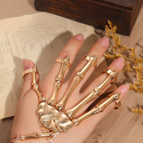 Bracelet à doigt design main de squelette - SHEIN - Modalova