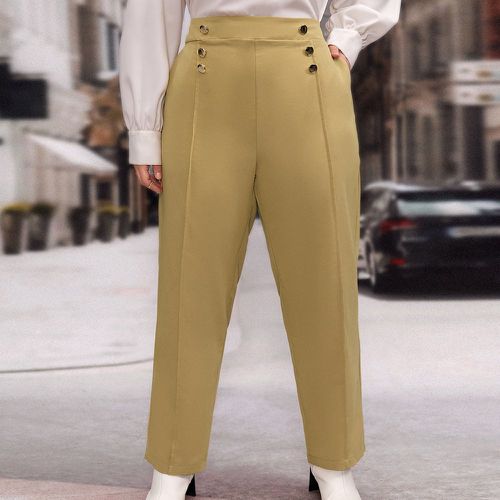 Pantalon de costume à bouton - SHEIN - Modalova