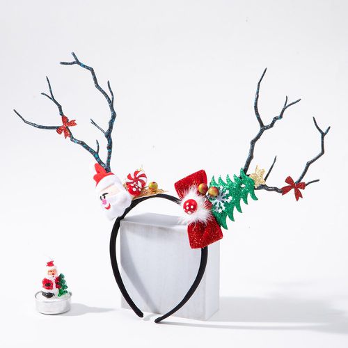 Bandeau père Noël & à détail d'arbre - SHEIN - Modalova