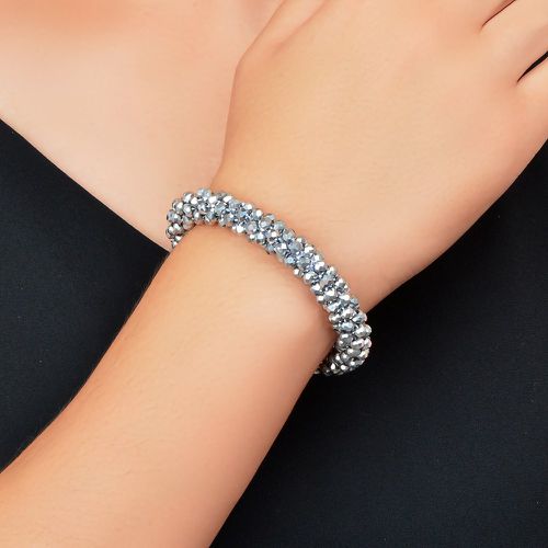 Bracelet perlé avec strass - SHEIN - Modalova