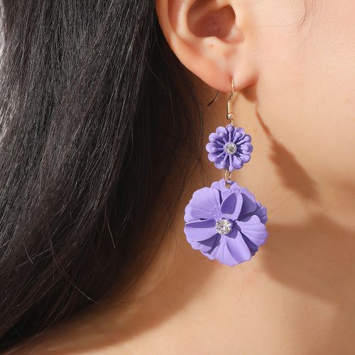 Pendants d'oreilles fleur - SHEIN - Modalova