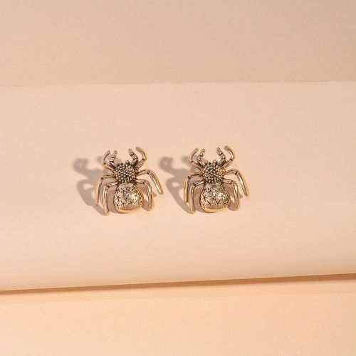 Clous d'oreilles design araignée - SHEIN - Modalova
