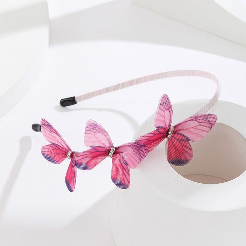Bandeau à strass & à détail papillon - SHEIN - Modalova