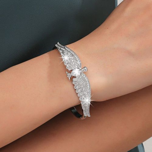 Bracelet zircone cubique à détail aile - SHEIN - Modalova