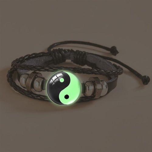 Bracelet aurore permanente à détail taijitu - SHEIN - Modalova