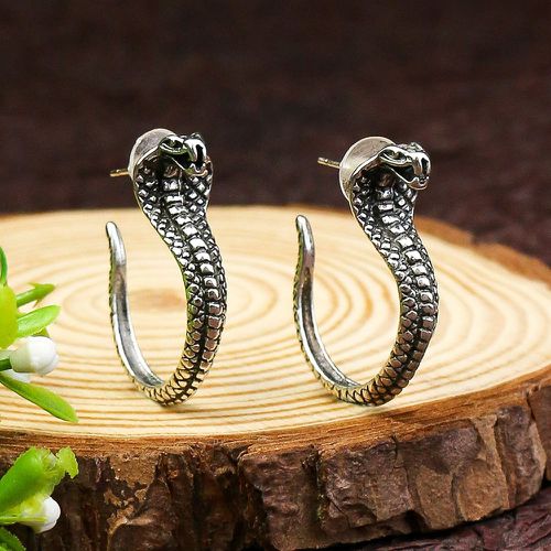 Boucles d'oreilles design serpentine - SHEIN - Modalova