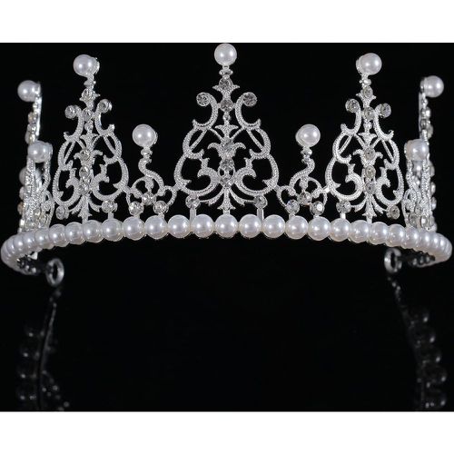 Serre-tête pour mariage fausse perle & à strass design couronne - SHEIN - Modalova