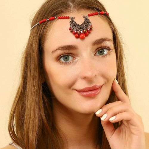 Chaîne de cheveux de costume à perles - SHEIN - Modalova