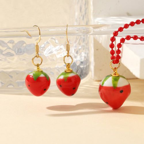 Pièces Set de bijoux fraise - SHEIN - Modalova