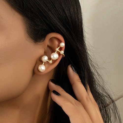 Boucles d'oreilles perle de culture - SHEIN - Modalova