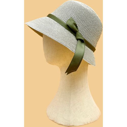 Chapeau de paille à détail ruban - SHEIN - Modalova