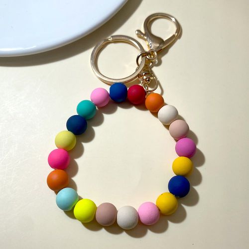 Porte-clés de couleur aléatoire à perles - SHEIN - Modalova