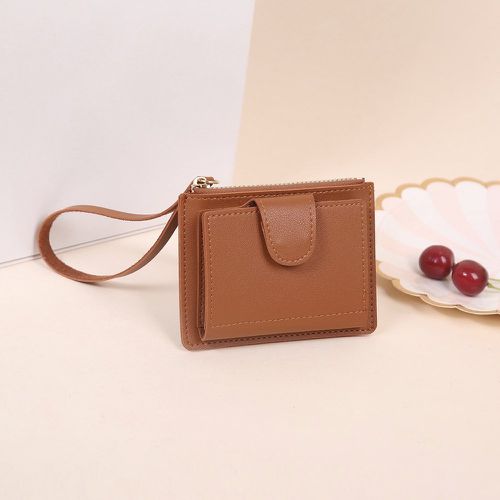 Petit portefeuille minimaliste avec dragonne - SHEIN - Modalova