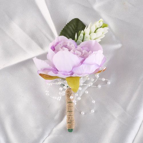 Boutonnière à fleur - SHEIN - Modalova